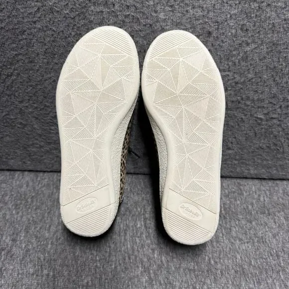 Dr. Scholls Cheetah Leopard Sweet Kicks Sneakers Shoe Lace Ups Womens 6.5 M Slip - Picture 7 of 7